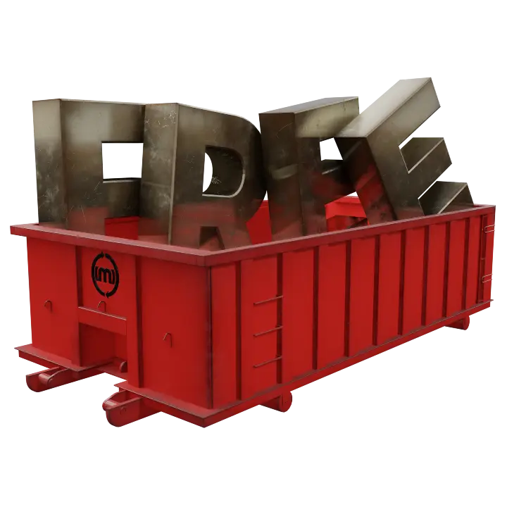 roll off container